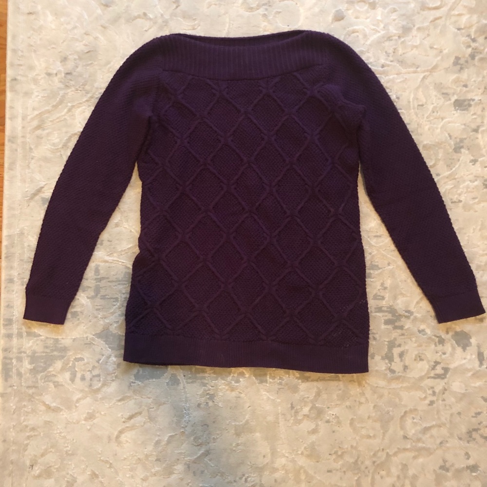 Plum Loft size Medium sweater